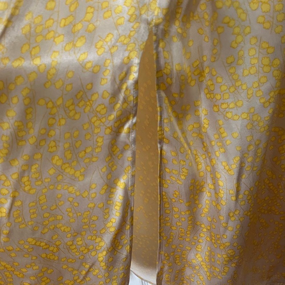 Ganni Cameron V-neck Floral Satin Maxi Dress - Picture 11 of 15